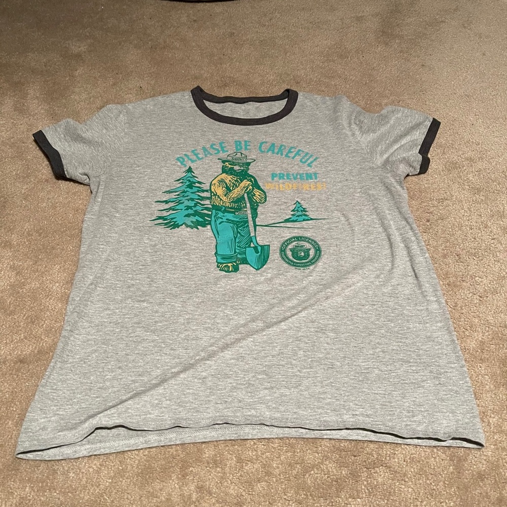 Smokey the Bear tshirt
